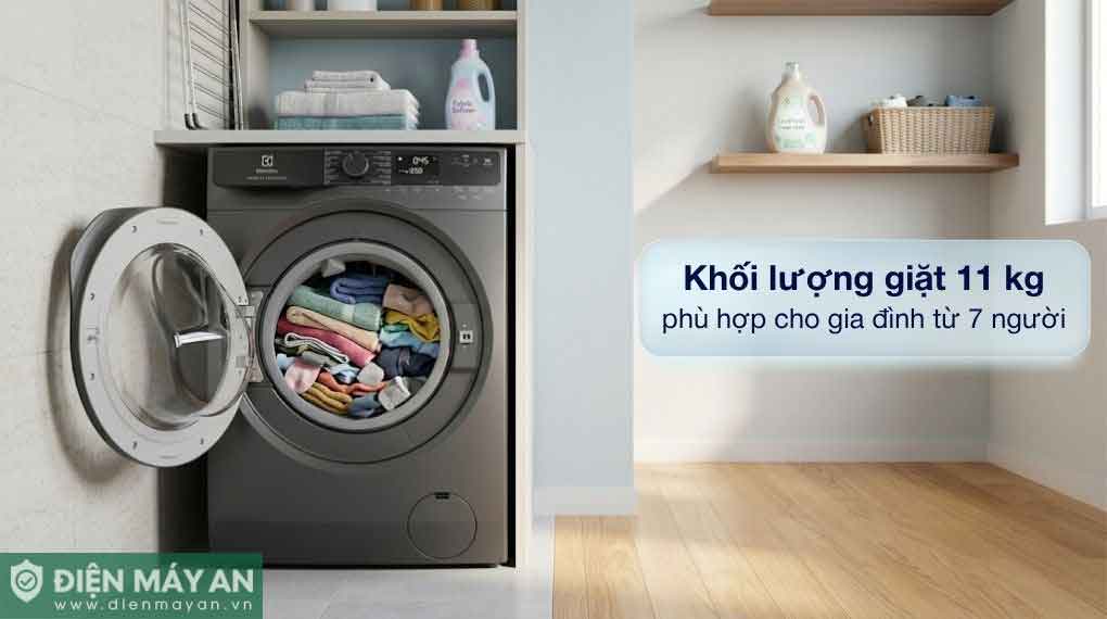 Máy giặt Electrolux UltimateCare 500 Inverter 11 kg EWF1143P5SC